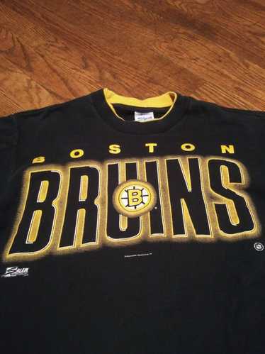 Vintage 1991 Boston Bruins Double Color T-shirt Ma