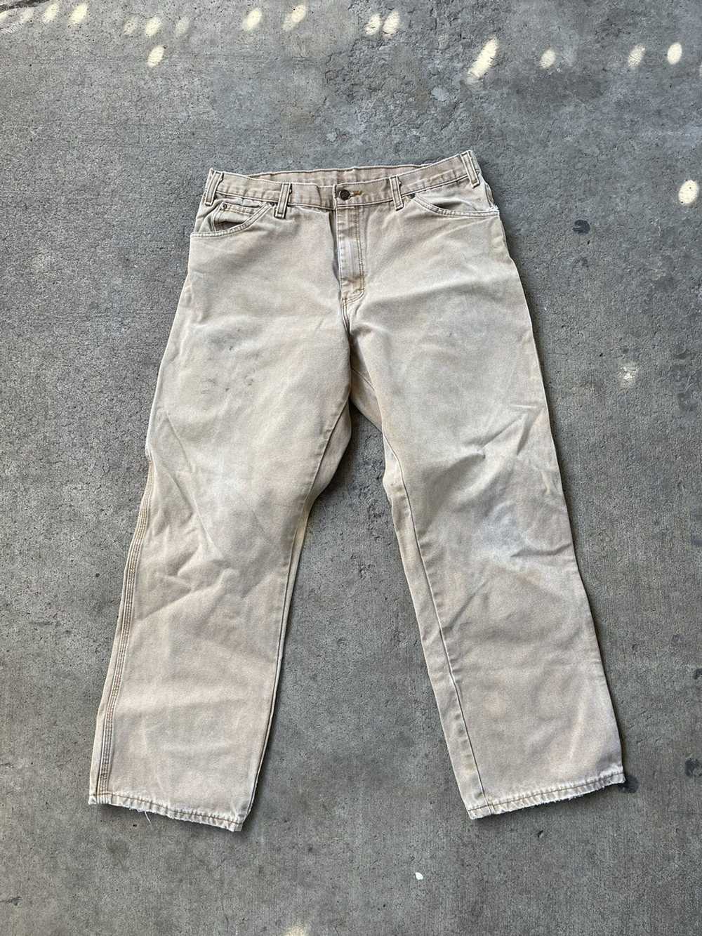 Dickies × Vintage Vintage Tan Dickies Work Pants - image 2