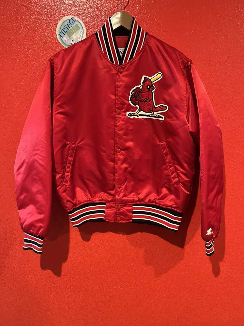 Full-Snap Wool/Leather Retro Classic St. Louis Cardinals Varsity Jacket -  Jackets Masters