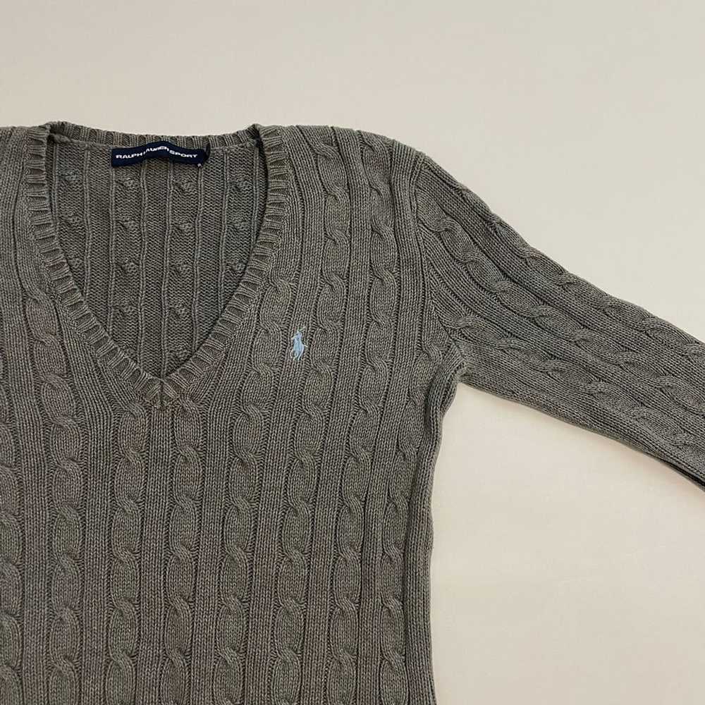 Polo Ralph Lauren Ralph Lauren cable stitch sweat… - image 2