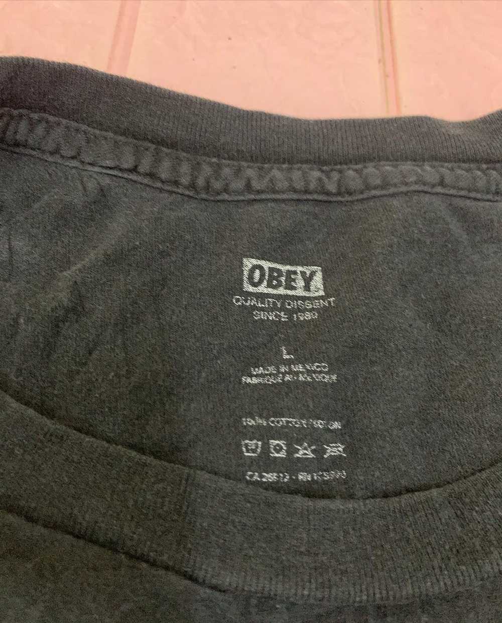 Art × Obey × Vintage Vintage Obey Handcrafted Pro… - image 3