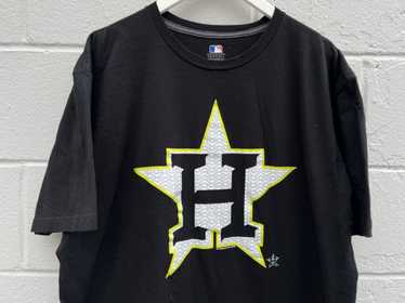 Men's Pleasures Gray Houston Astros Team T-Shirt Size: Small