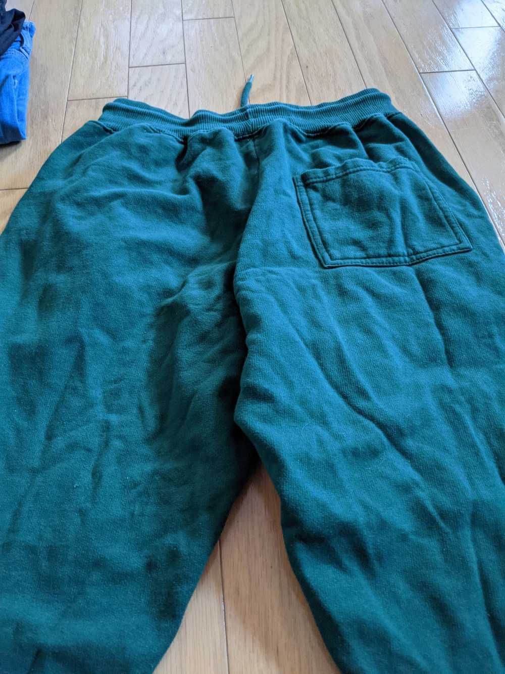 Vintage FCK PRISON gree and orange joggers size L - image 6