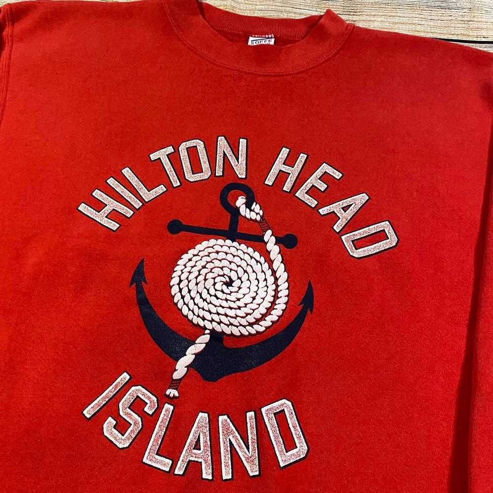 Vintage Vintage 1980’s Hilton Head Crewneck sweat… - image 2