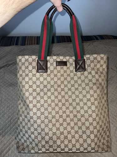 RARE Authentic Vintage Gucci Shopping Tote/Lunch Bag (Excellent Condition!)