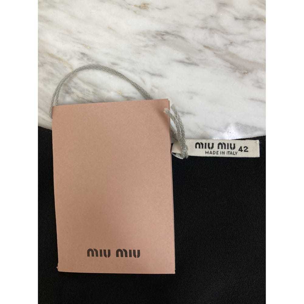 Miu Miu Silk mini dress - image 4