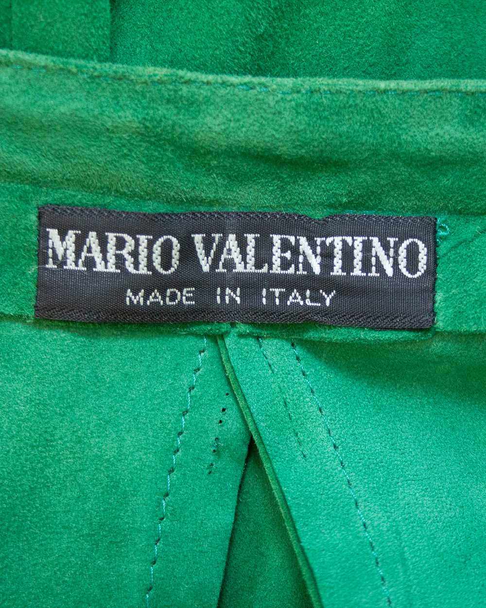 Mario Valentino Green Suede Ensemble - image 11