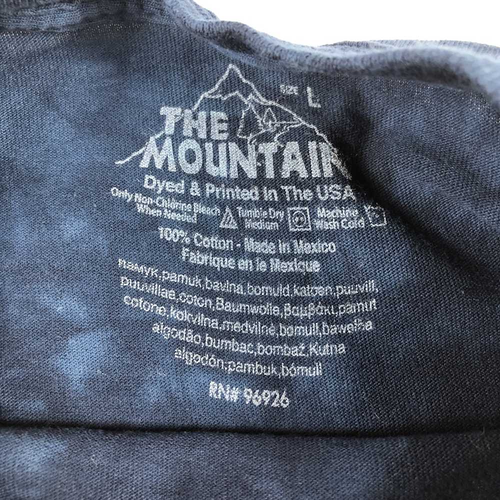 The Mountain The Mountain Shirt Large Blue Tie Dy… - image 5