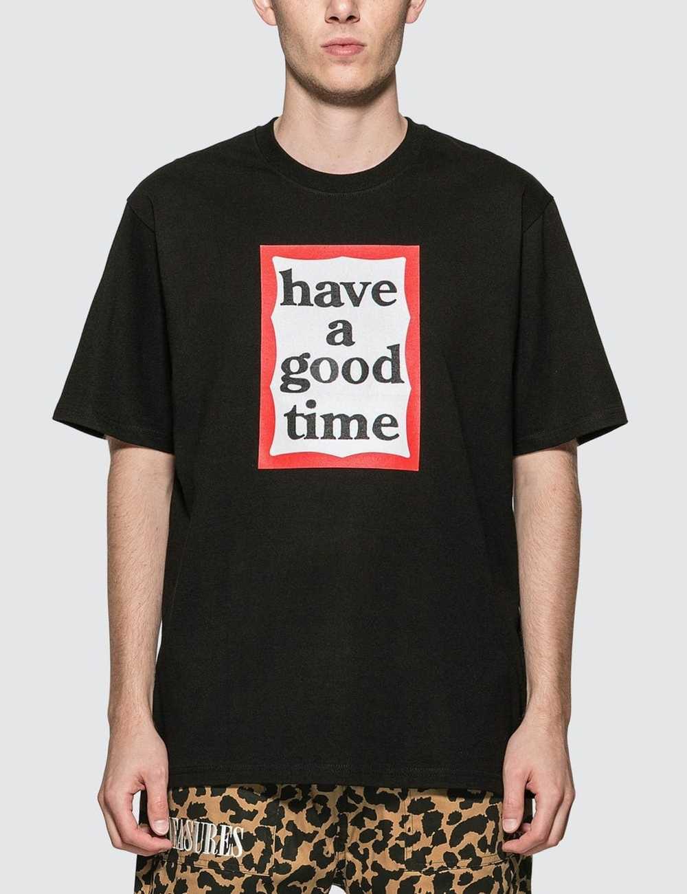 Have A Good Time Have A Good Time Box Logo T-Shirt - image 1
