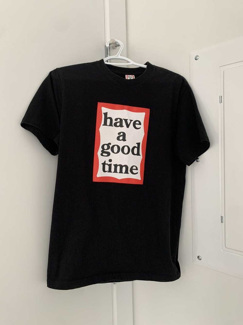 Have A Good Time Have A Good Time Box Logo T-Shirt - image 2