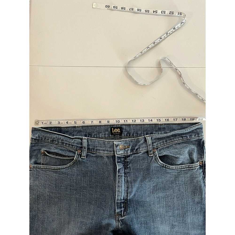 Lee Lee, Regular Fit, Mens Denim Blue Jeans, Size… - image 5