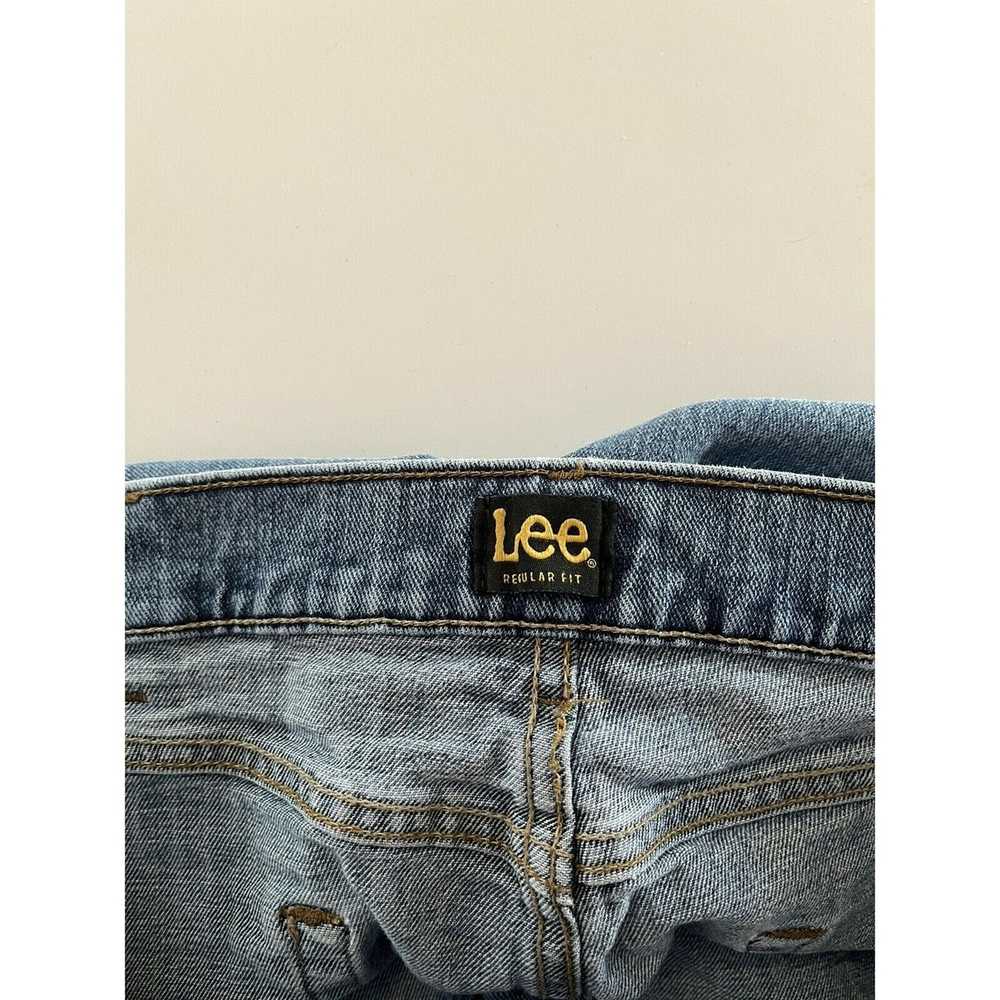 Lee Lee, Regular Fit, Mens Denim Blue Jeans, Size… - image 9