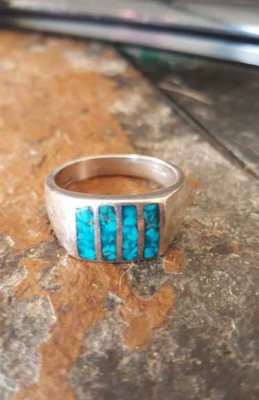 Vintage Vintage Crushed Turquoise Native American 