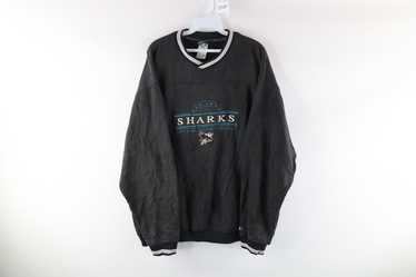 Vintage San Jose Sharks Blank NHL Jersey by Ravens Clarence Campbell C –  Prince Edward County T-Shirt Company