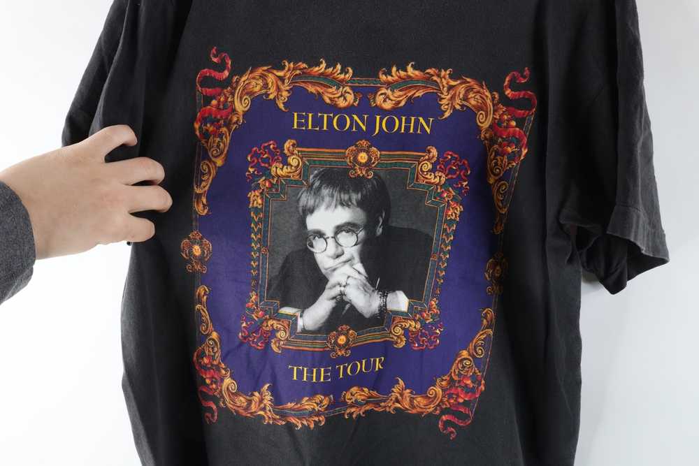 Vintage Vintage 90s Elton John 1992 1993 World Do… - image 4