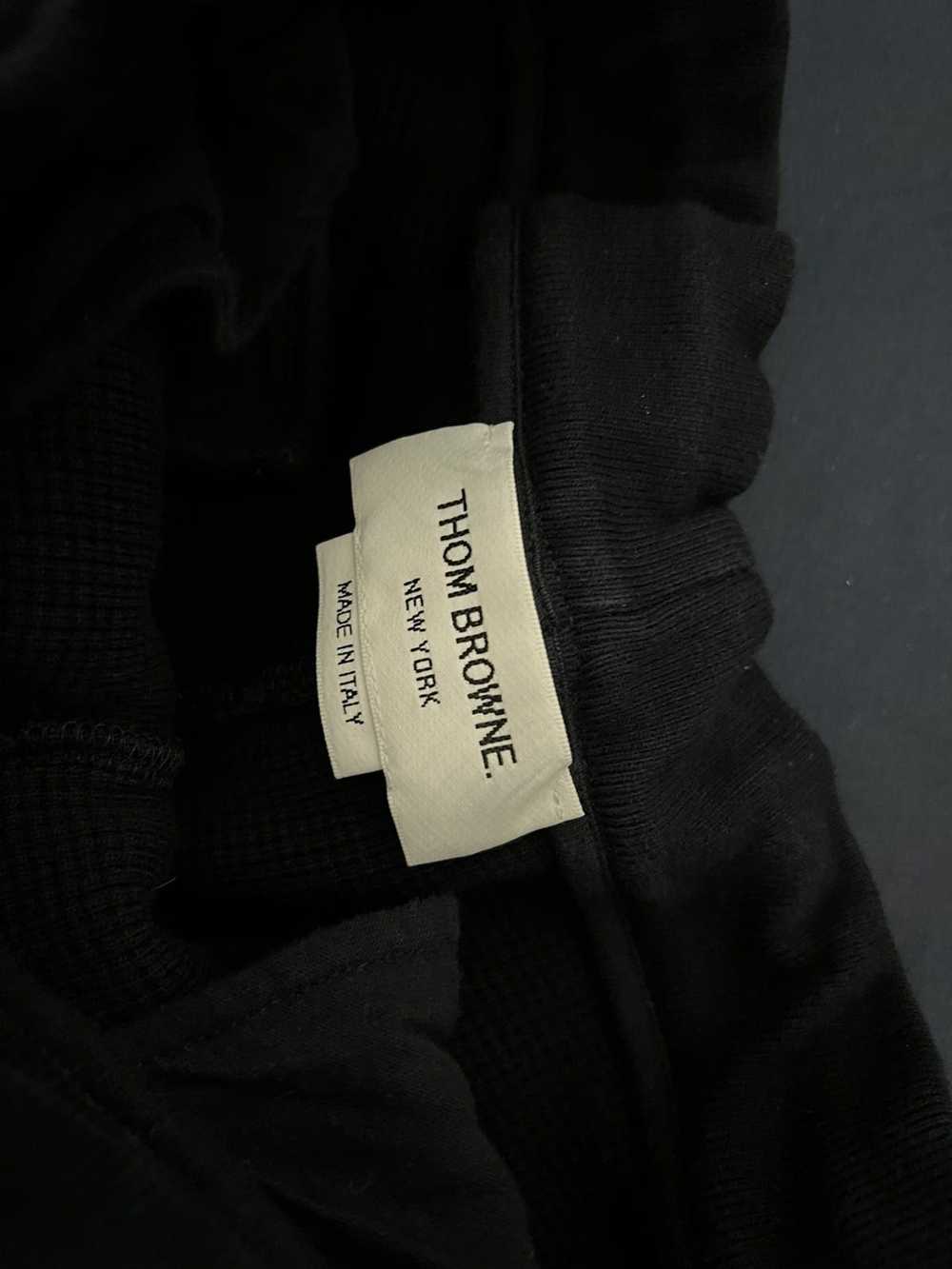 Thom Browne Thom Browne waffle sweatpants - image 3