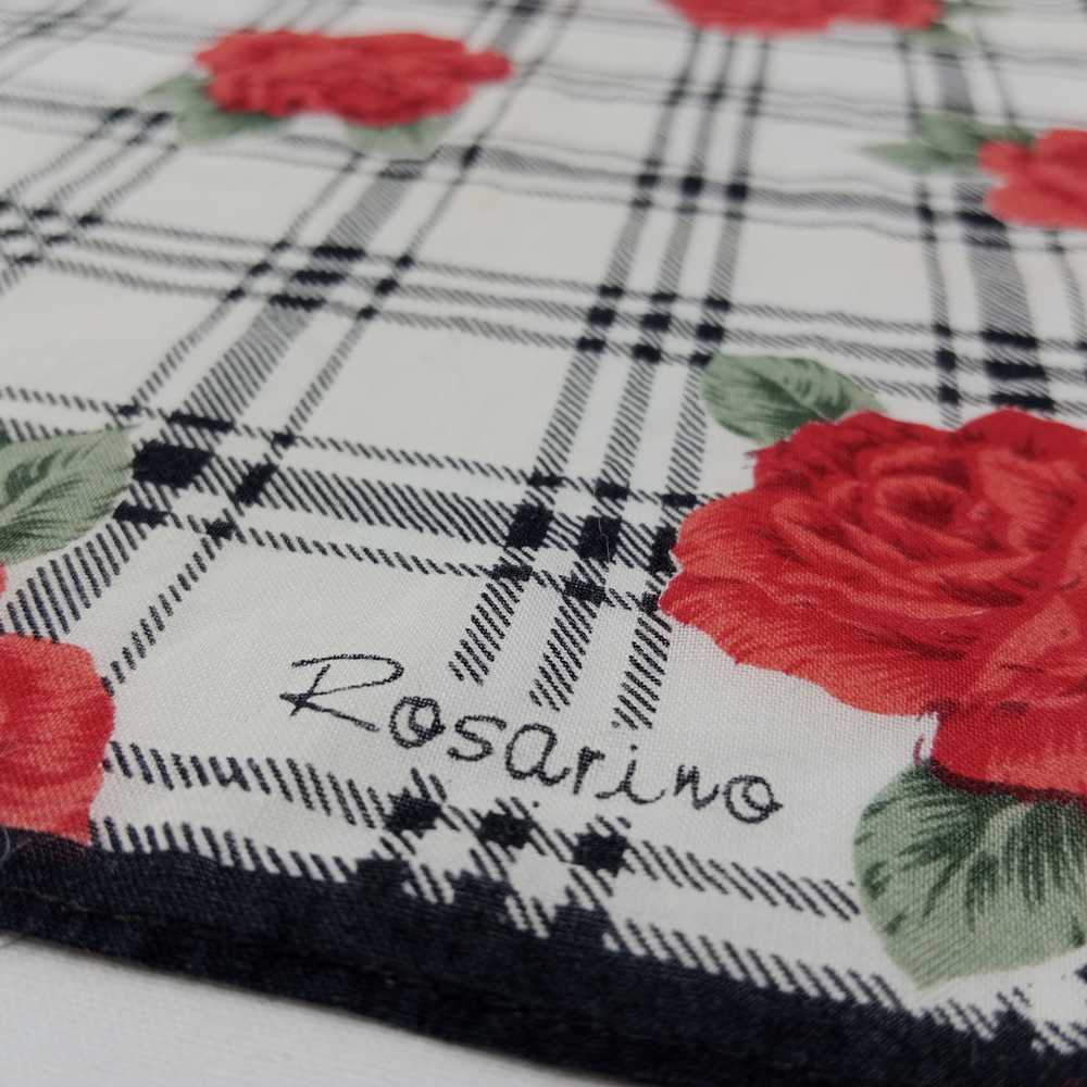 Designer × Other rosarino rose design handkerchie… - image 8