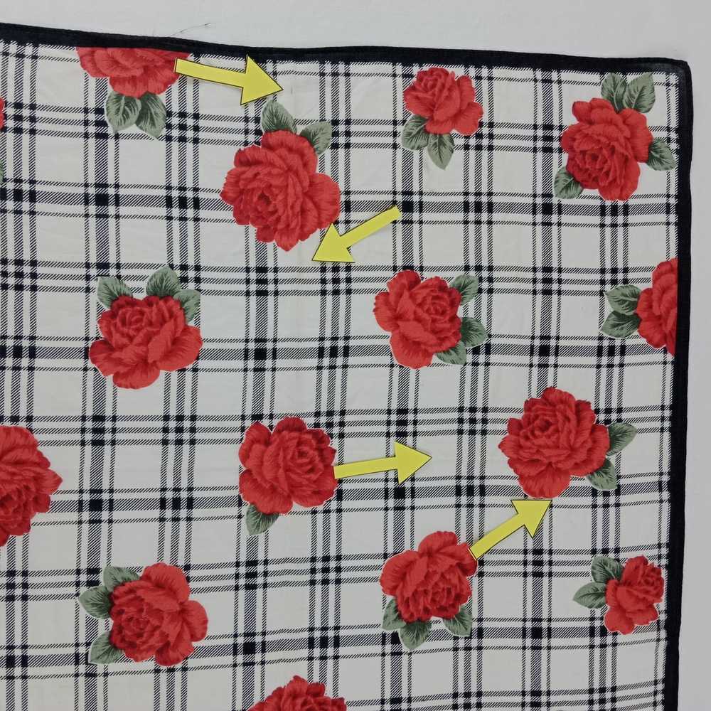 Designer × Other rosarino rose design handkerchie… - image 9