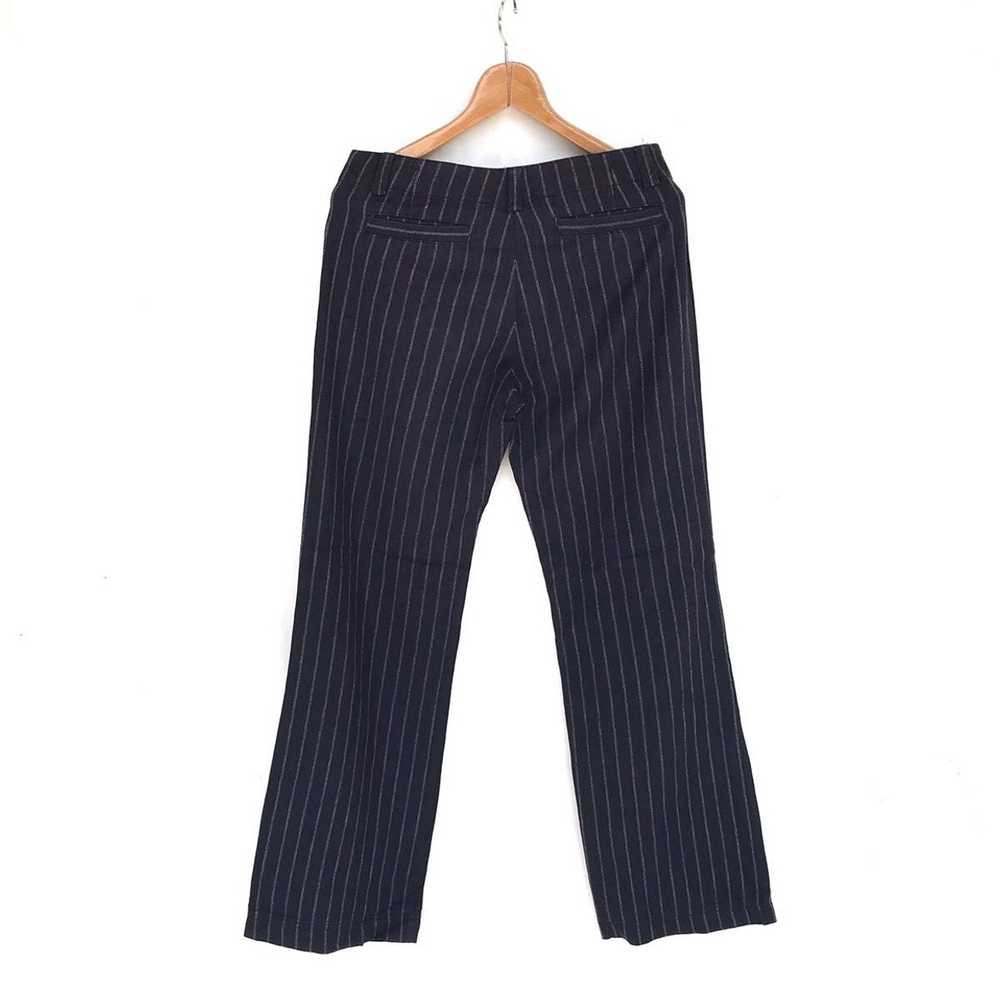 Ships Japan Vintage ships linen stripe pant zipped po… - Gem