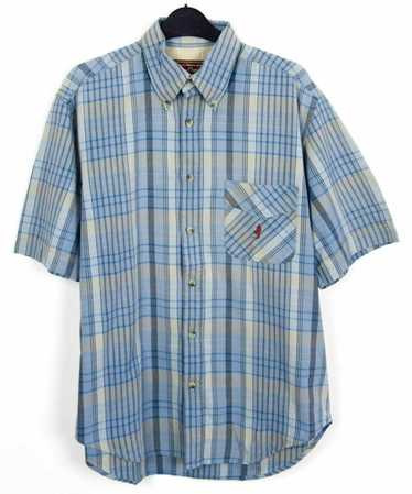 MCS × Marlboro Classics Casual Shirt Cotton Check… - image 1