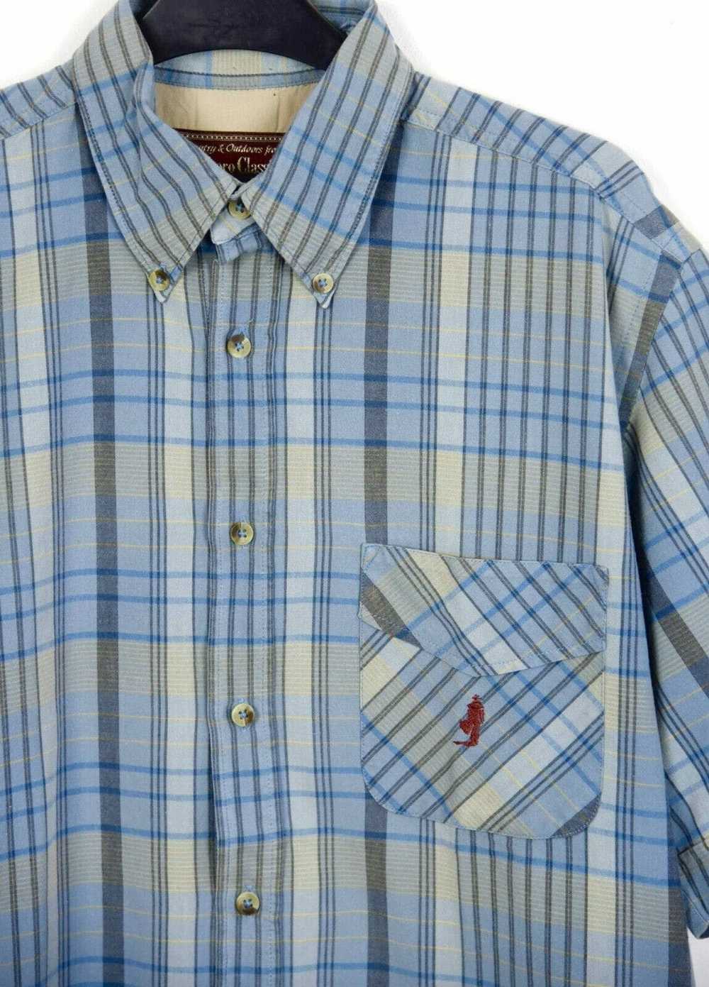 MCS × Marlboro Classics Casual Shirt Cotton Check… - image 2