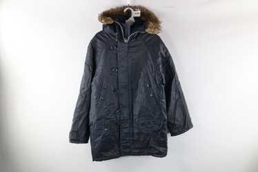 Navy blue 70s parka - Gem