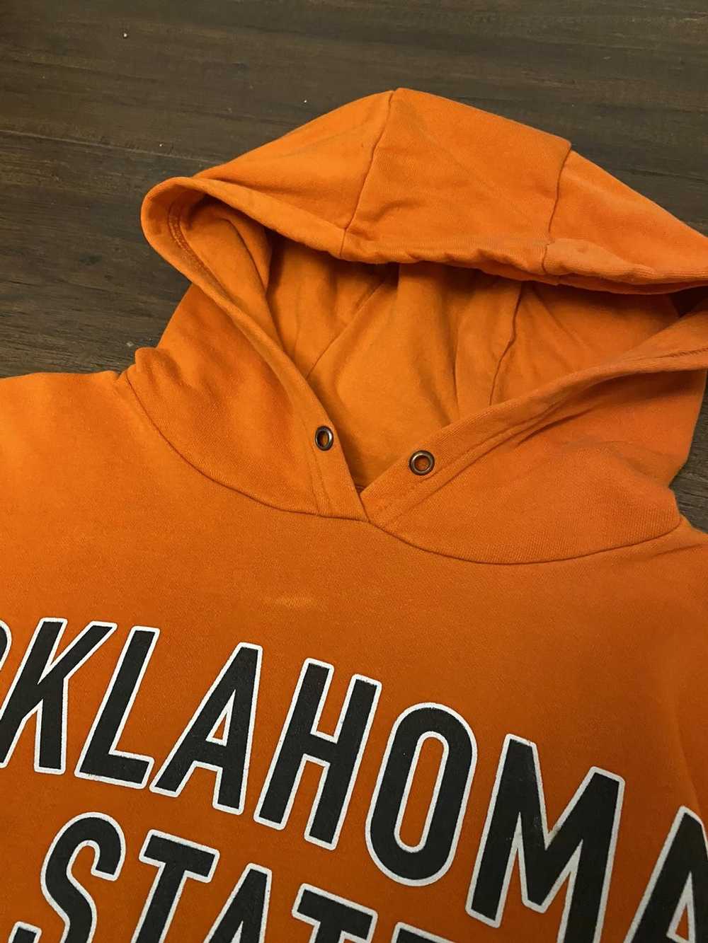 Vintage Y2K Oklahoma State Spellout Hoodie Mens S… - image 3