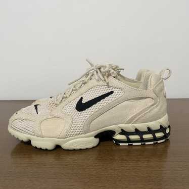 Nike × Stussy Zoom Spiridon Caged 2 Fossil - image 1