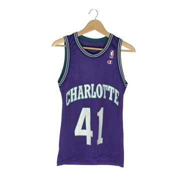 Vintage Vintage 1996 Charlotte Hornets Glen Rice … - image 1