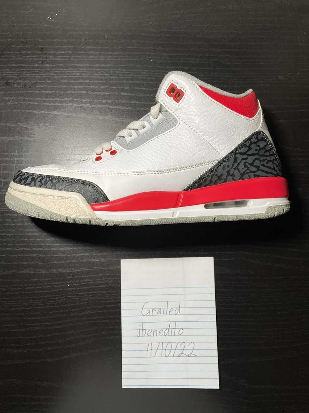 Jordan Brand × Nike Air Jordan 3 Retro GS Fire Re… - image 10