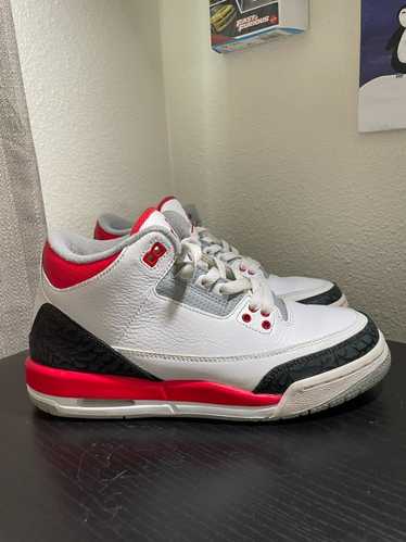 Jordan Brand × Nike Air Jordan 3 Retro GS Fire Re… - image 1