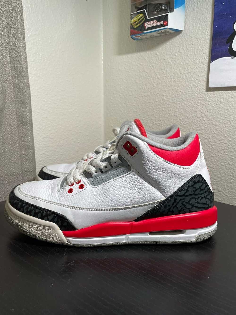 Jordan Brand × Nike Air Jordan 3 Retro GS Fire Re… - image 2