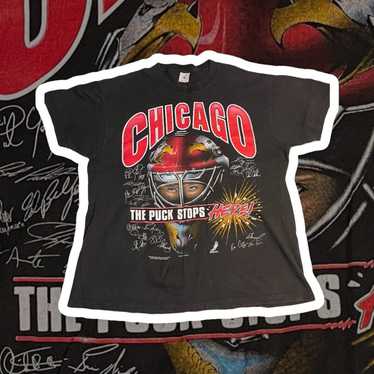 Delta Vintage Chicago blackhawks t shirt - image 1