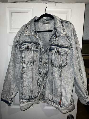 Jordache Jordache Denim Light Washed Jacket -XL