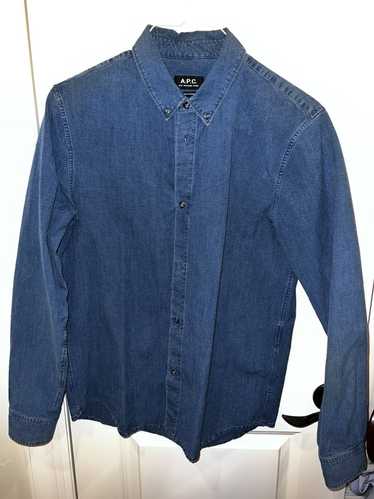 A.P.C Kanye denim shirts XL - mhrclean.com.br