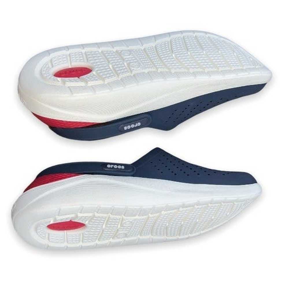 Crocs CROCS Literide Clog Navyblue White Red mens… - image 2