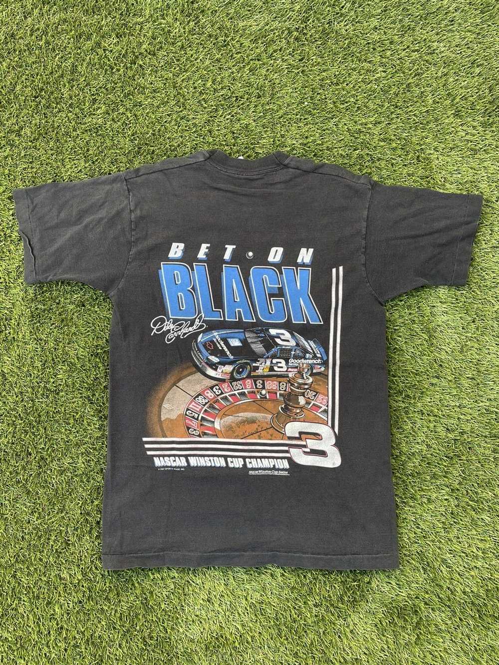 NASCAR × Vintage 1997 Dale Earnhardt Bet On Black - image 3