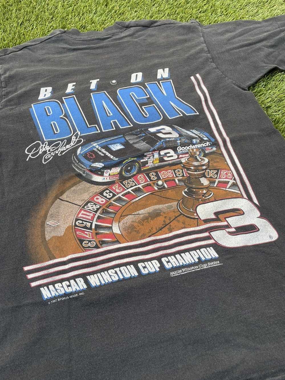 NASCAR × Vintage 1997 Dale Earnhardt Bet On Black - image 4