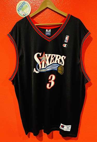 NBA × Streetwear × Vintage 76ers Iverson Jersey Ch