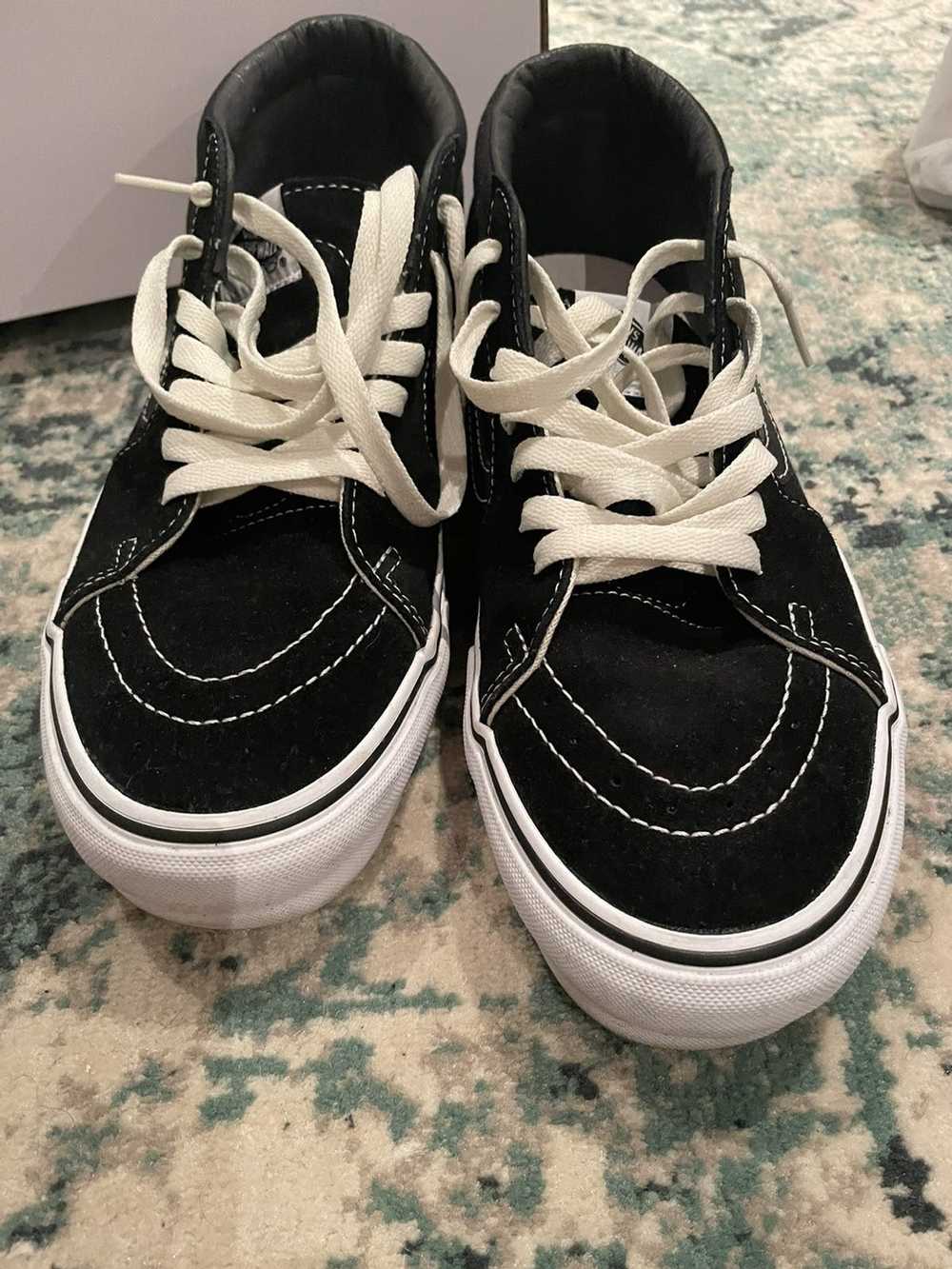 Jjjjound × Vans Jjjjound vans sk8-mid black - image 7