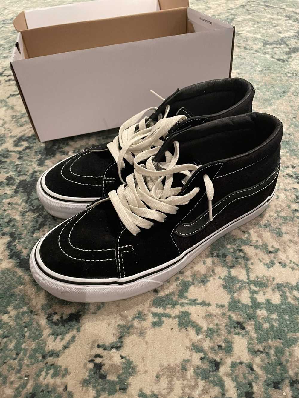 Jjjjound × Vans Jjjjound vans sk8-mid black - image 8