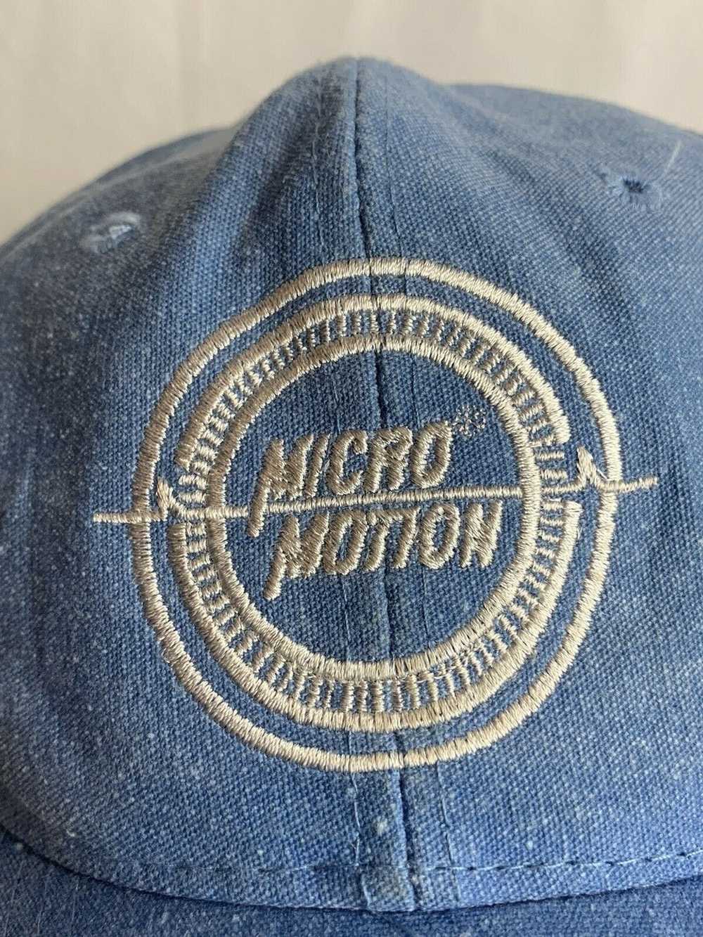 Other Micro Motion Vintage Cobra Caps Blue Hat Sn… - image 4