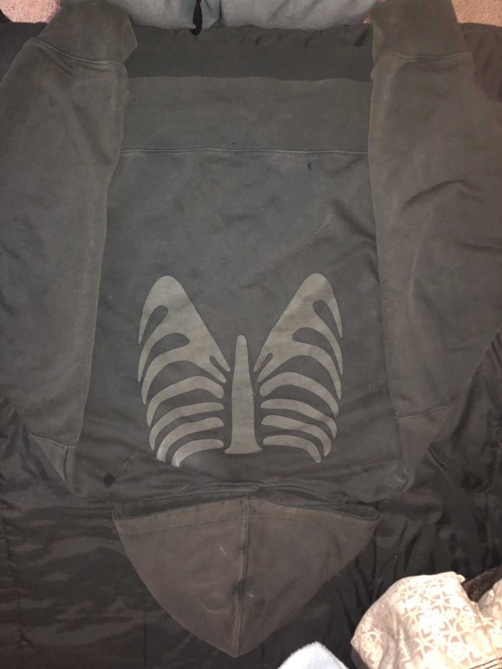 Palm Angels Palm Angels Skeleton Print Hoodie - image 2