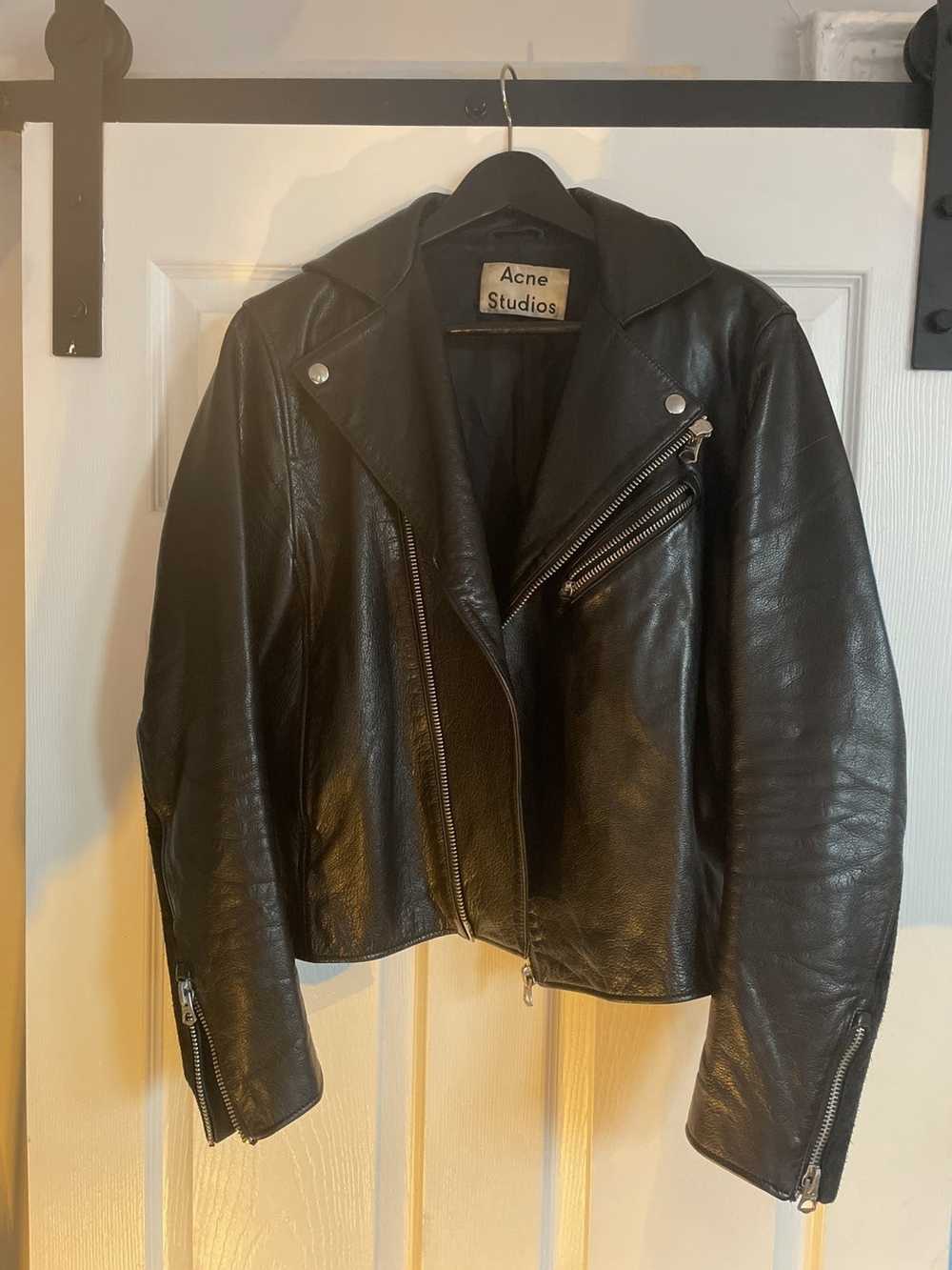 Acne Studios Lester biker jacket black - image 1