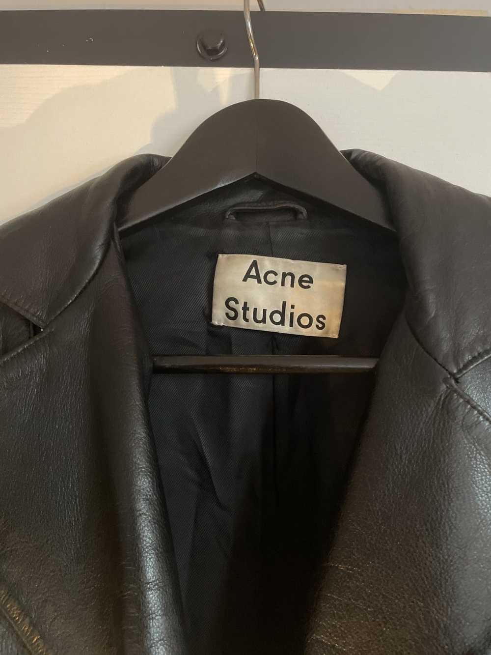 Acne Studios Lester biker jacket black - image 2