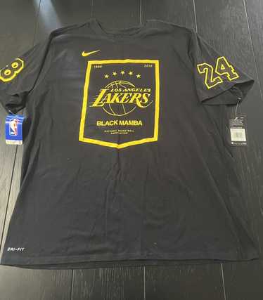 Buy Nike Men Yellow LA Lakers M NK SWGMN JSY HOME KOBE Jersey T Shirt -  Tshirts for Men 4368630
