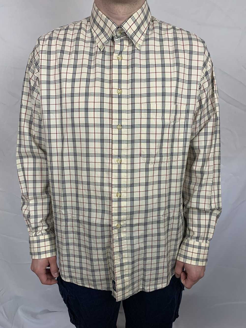 Burberry XL Burberry button up - image 1