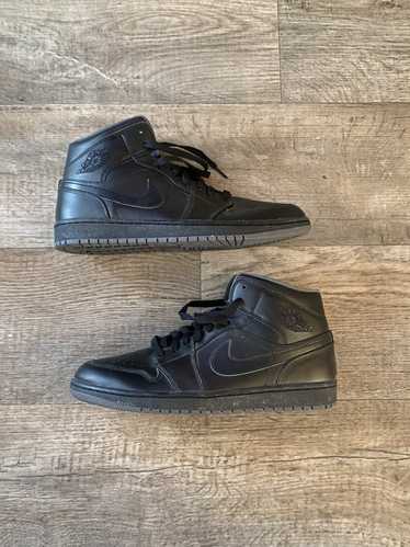 Nike Air Jordan 1 Mid Black 2016 - image 1