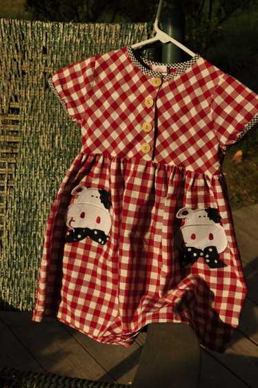 Vintage Childs Buster Brown Dress