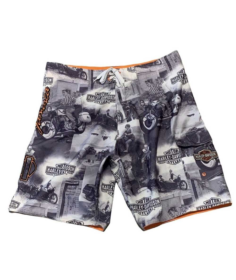 Harley Davidson Harley-Davidson Mens Board Shorts… - image 1